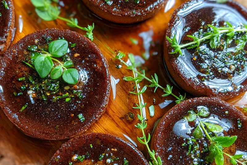 Fresh ingredients for Mocha Silk Cups