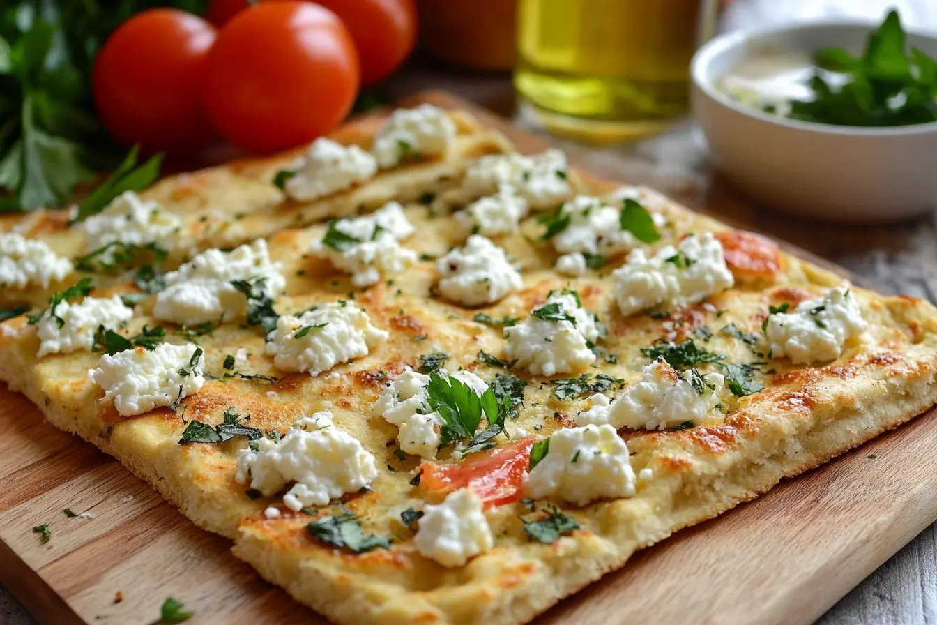 Cottage Cheese Flatbread