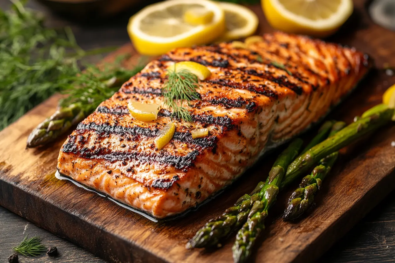 1 lb salmon steak